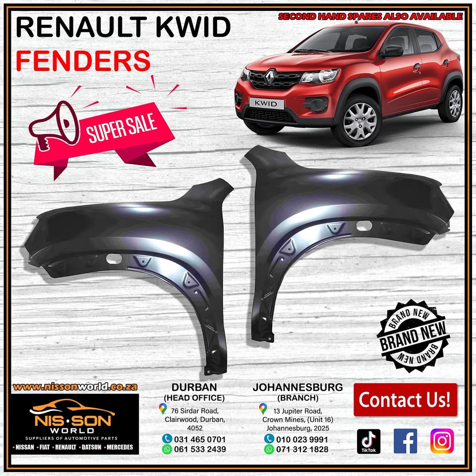 RENAULT KWID FENDERS - Private Seller