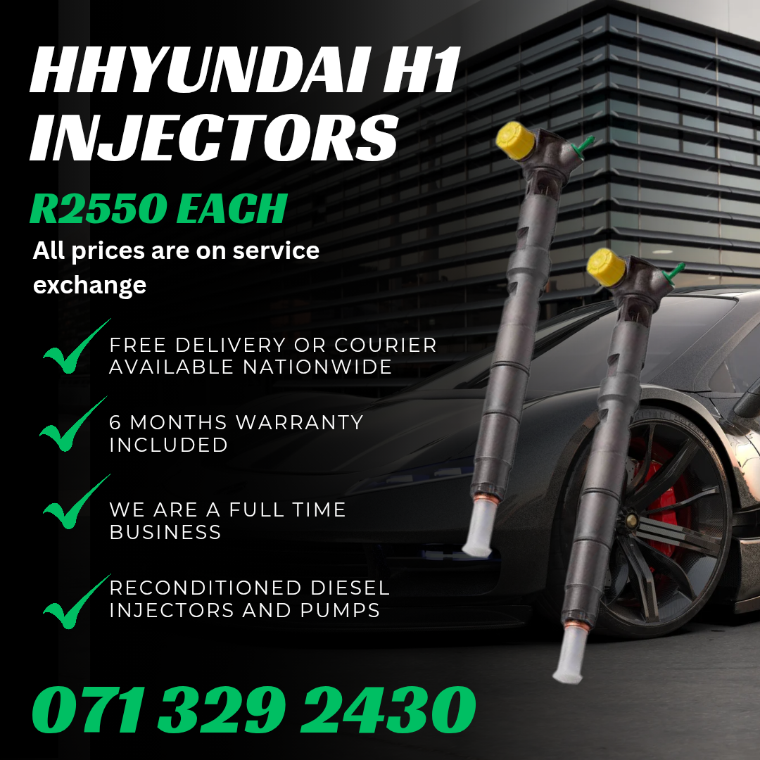 HYUNDAI H1 INJECTORS FOR SALE WITH WARRANTY INCLUDED - Private Seller HYUNDAI H1 INJECTORS FOR SALE WITH WARRANTY INCLUDED - Private Seller