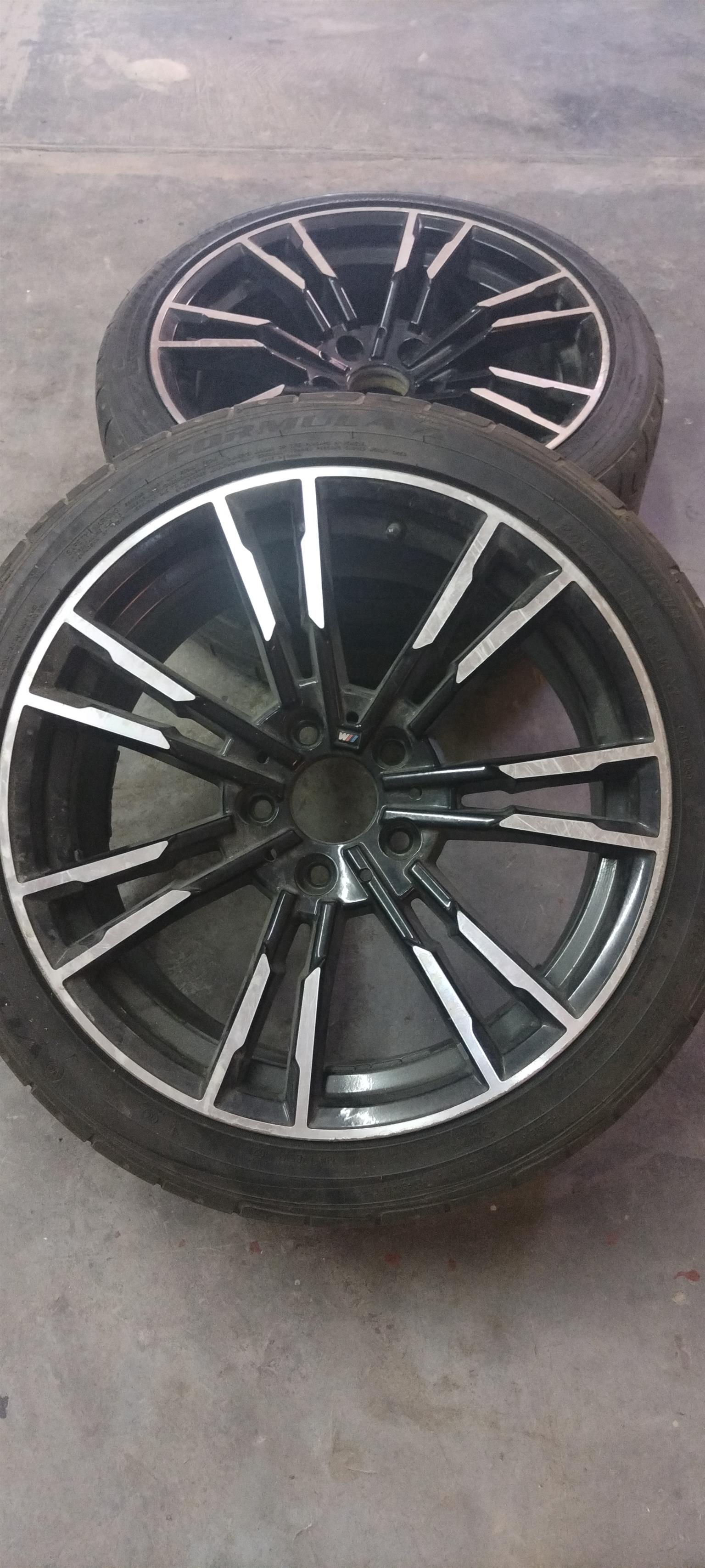 Bmw msport 18inch rims for sale