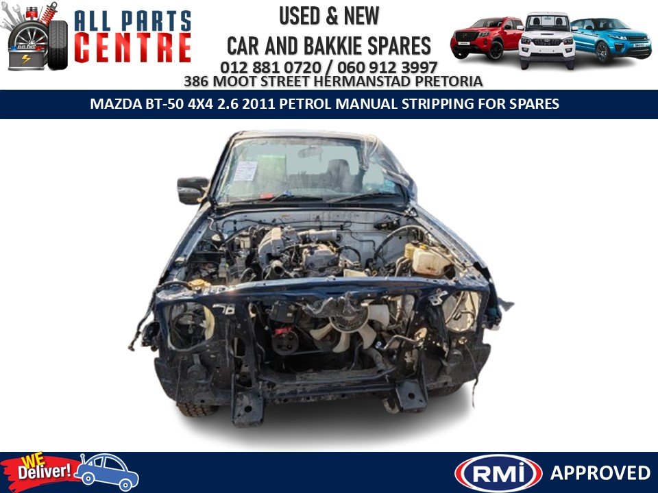 Mazda Bt-50 4x4 2011 2.6 petrol manual Stripping for spares - Private Seller