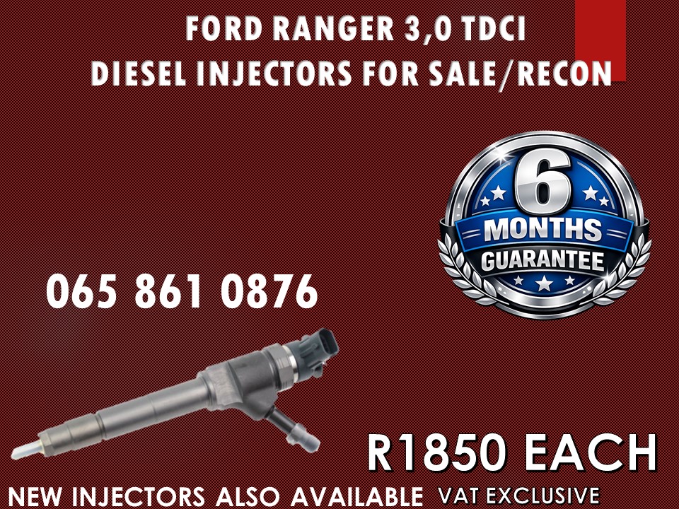 FORD RANGER 3.0 TDCI DIESEL INJECTORS FOR SALE NATIONWIDE - Private Seller FORD RANGER 3.0 TDCI DIESEL INJECTORS FOR SALE NATIONWIDE - Private Seller