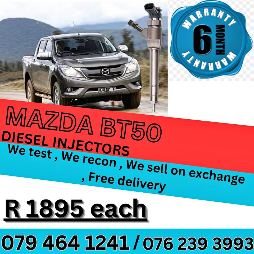 MAZDA BT50 DIESEL INJECTORS - Private Seller MAZDA BT50 DIESEL INJECTORS - Private Seller
