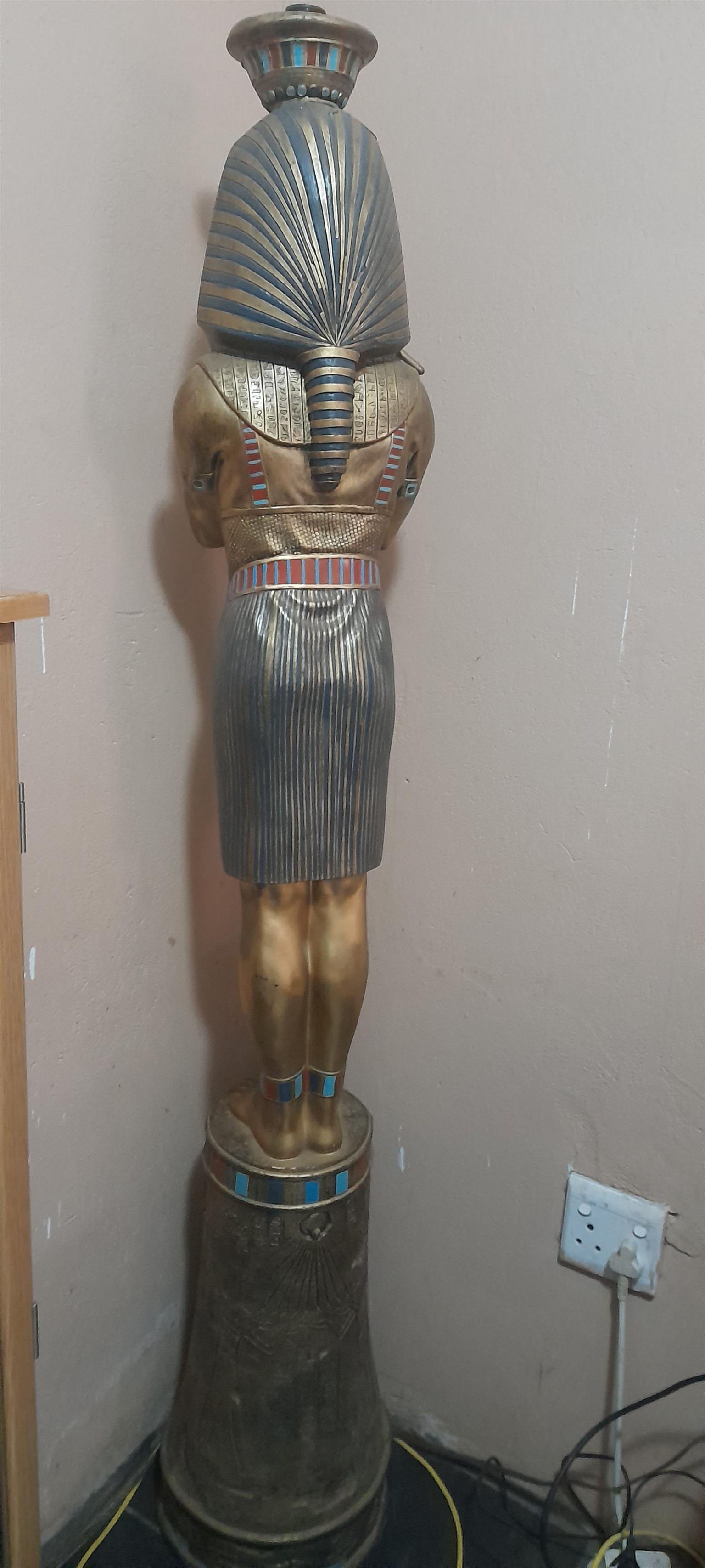 Pharaoh Tutankhamun Lampstand