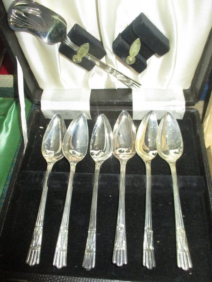 Collection of Old Teaspoons