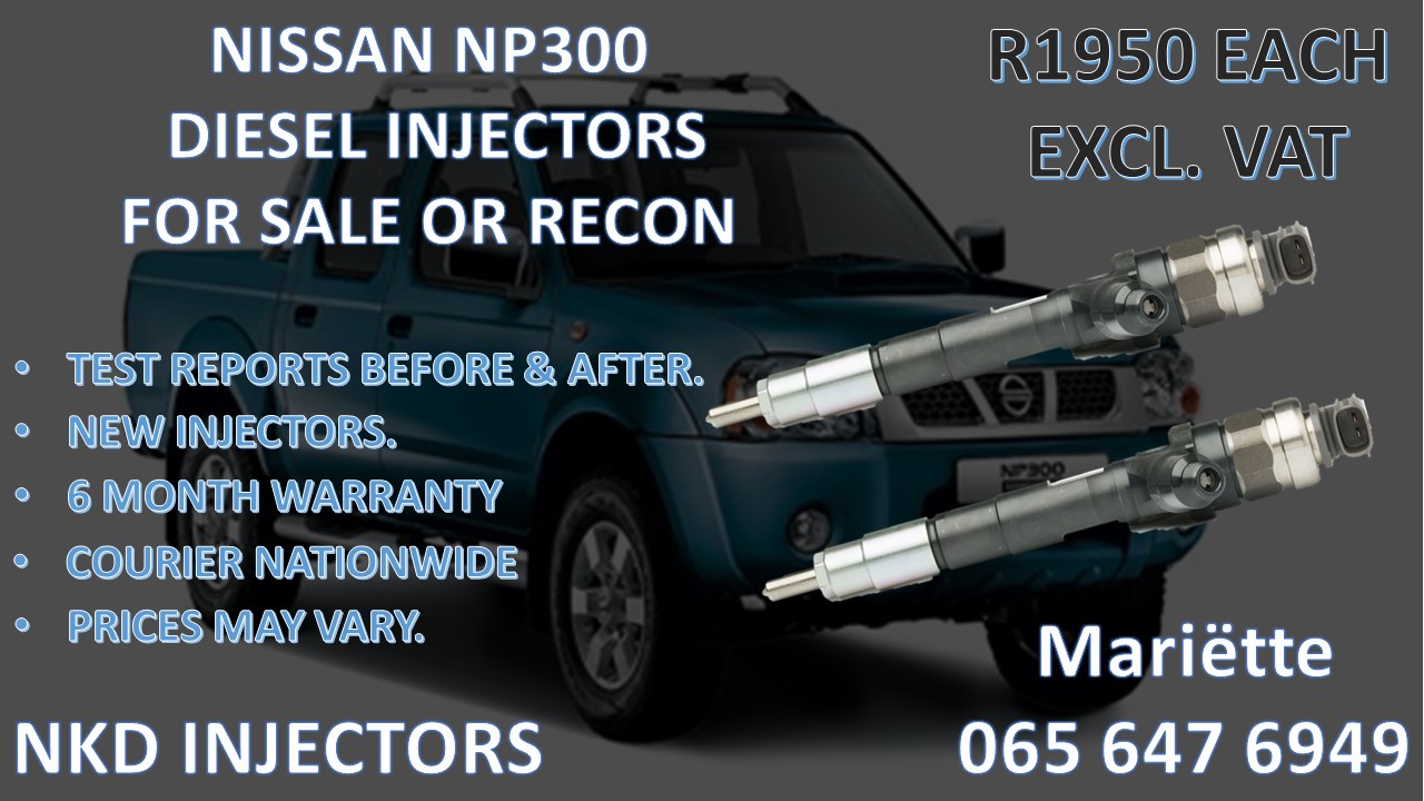 Courier Nationwide DIESEL INJECTORS NISSAN NP300 YD25 - Private Seller Courier Nationwide DIESEL INJECTORS NISSAN NP300 YD25 - Private Seller