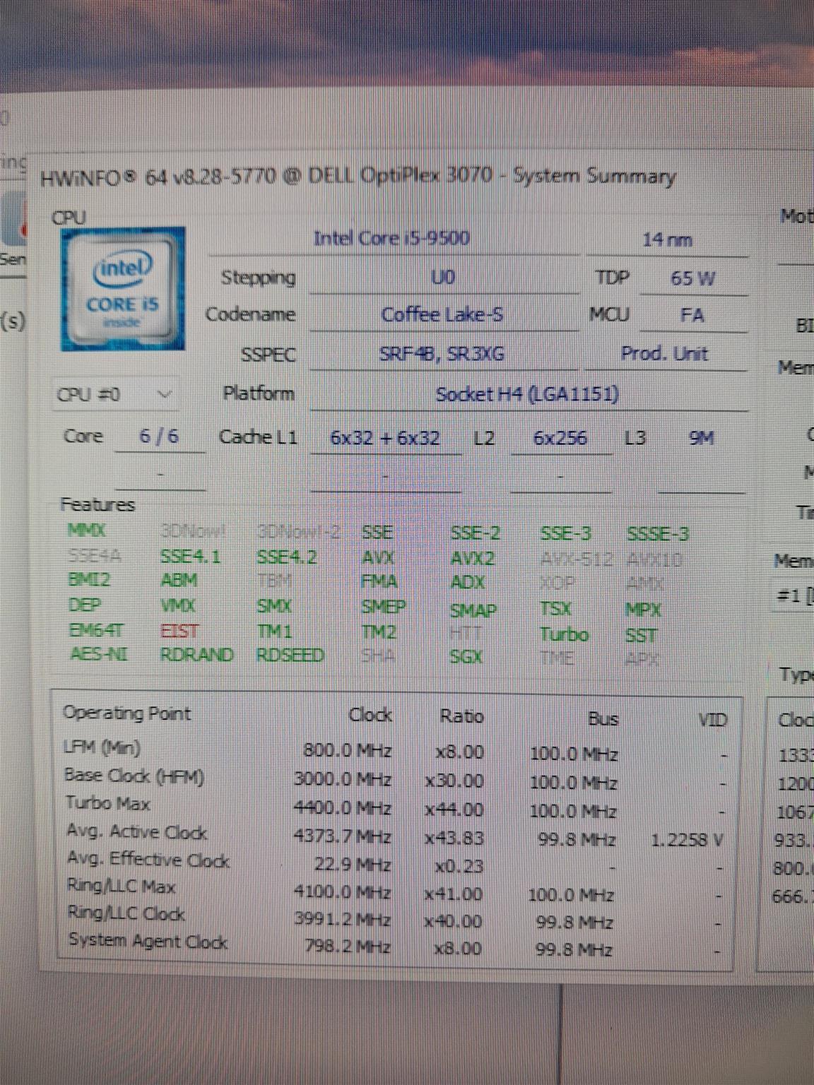 Intel Core I5 9500 Desktop Processor (9th Gen) | Junk Mail Marketplace