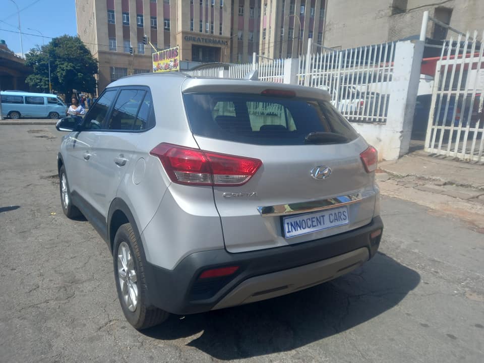 2019 HYUNDAI CRETA 1.5 PETROL, AUTOMATIC TRANSMISSION, SILVER COLOUR, MILEAGE