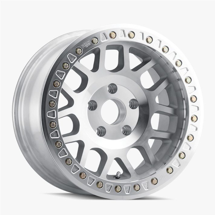17″ Dirty Life Mesa Race Machined Silver Blank PCD Alloy Wheels