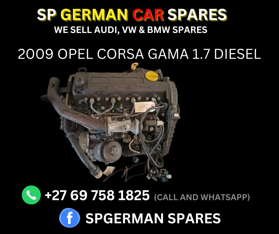 2009 OPEL CORSA GAMA 1.7 DIESEL ENGINE FOR SALE!!! - Private Seller