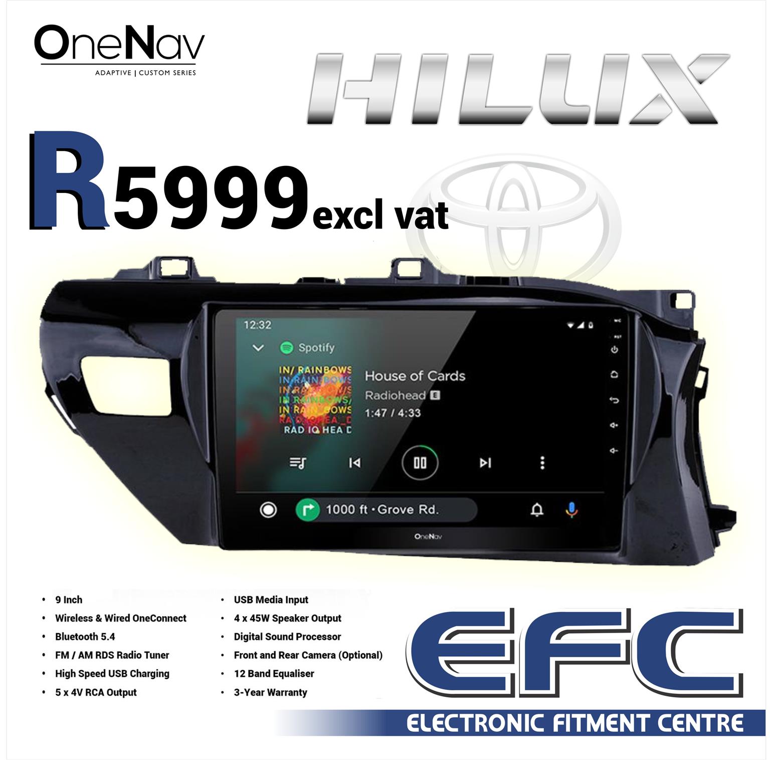 Toyota Hilux Radio - Private Seller