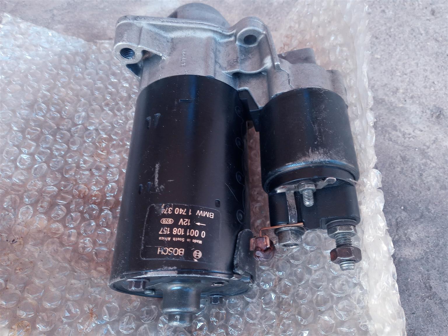 Bmw starter motor - Private Seller