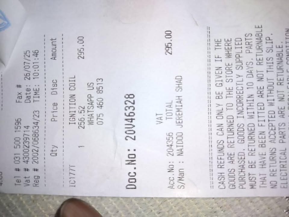 2003 Opel Corsa 1.4 Grey Ignition Coils - Private Seller