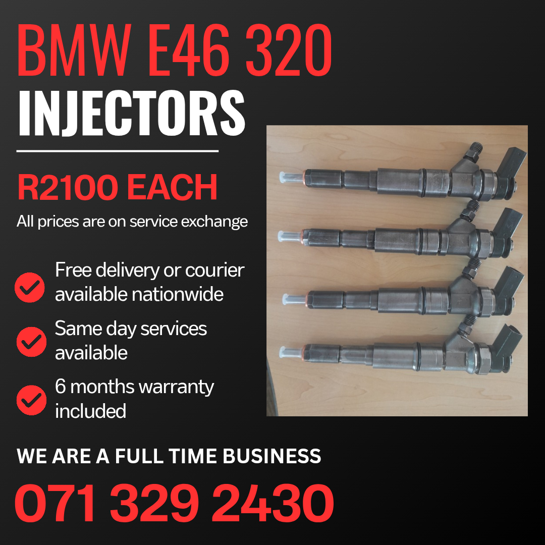 BMW E46 320 INJECTORS FOR SALE WITH WARRANTY - Private Seller BMW E46 320 INJECTORS FOR SALE WITH WARRANTY - Private Seller