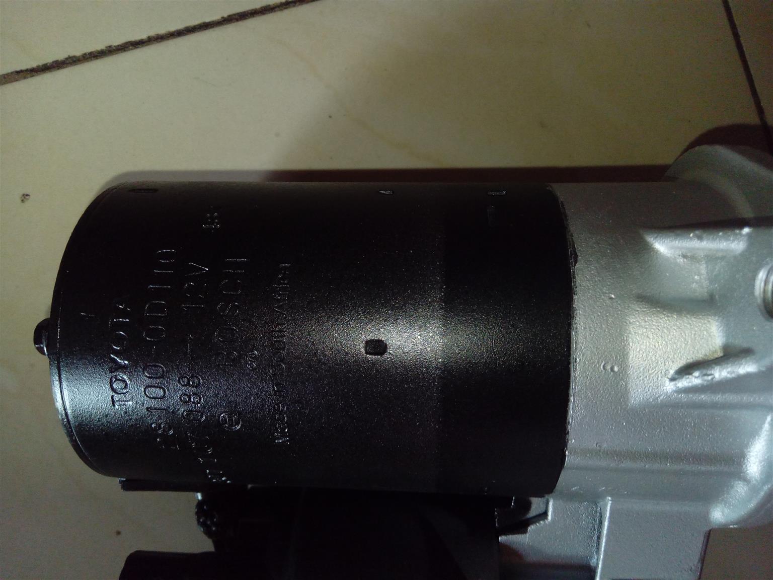 Toyota Starter Motor - Private Seller Toyota Starter Motor - Private Seller