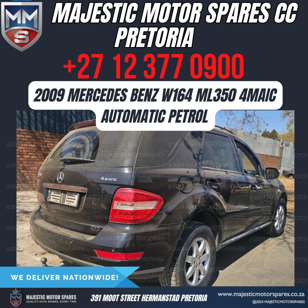 2009 Mercedes Benz W164 ML350 4MATIC parts and spares for sale used - Private Seller 2009 Mercedes Benz W164 ML350 4MATIC parts and spares for sale used - Private Seller