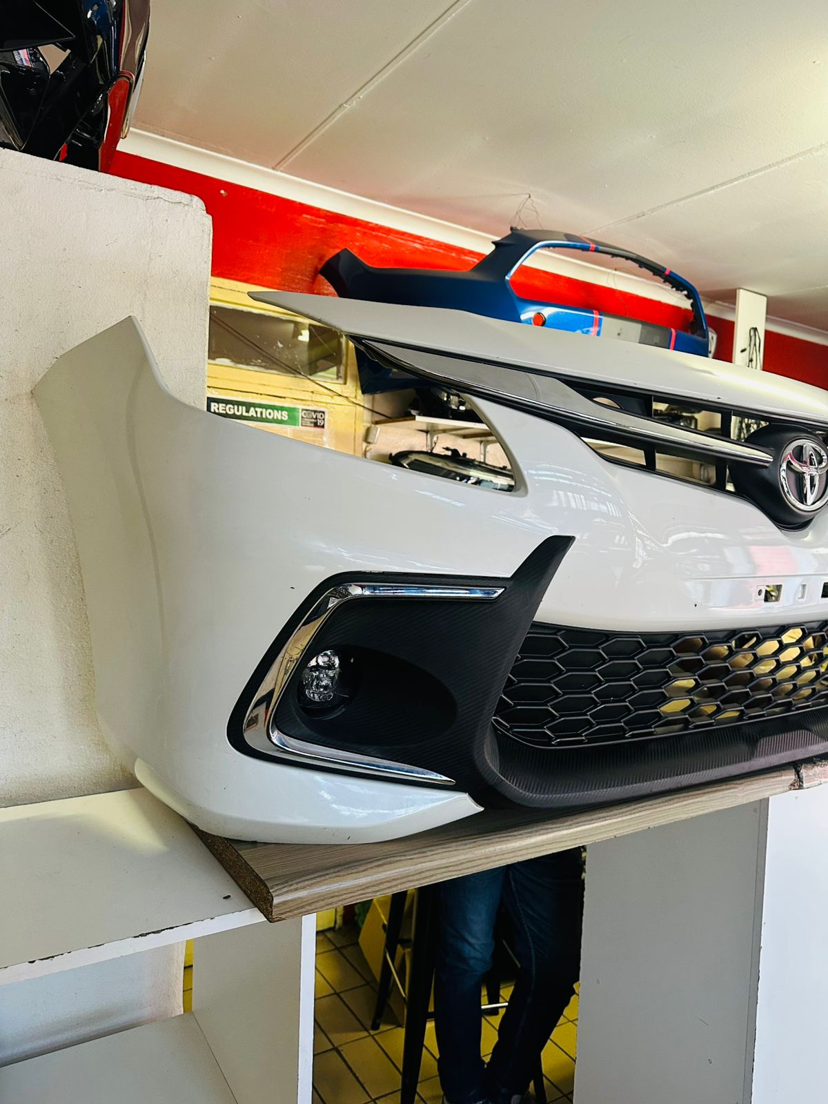 2023 TOYOTA STARLET WHITE BUMPER COMPLETE FOR SALE - Private Seller 2023 TOYOTA STARLET WHITE BUMPER COMPLETE FOR SALE - Private Seller