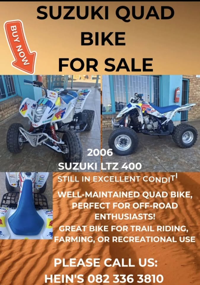 Quads for sale - Private Seller Quads for sale - Private Seller