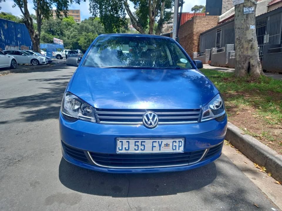 2012 VW POLO VIVO SEDAN 1.4 Petrol, Manual Transmission, Blue Color,  Mileage105000kms