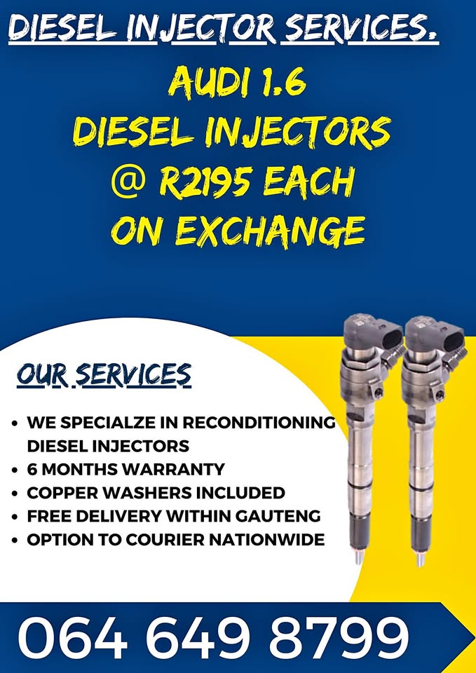 Audi 1.6 diesel injectors - Private Seller Audi 1.6 diesel injectors - Private Seller