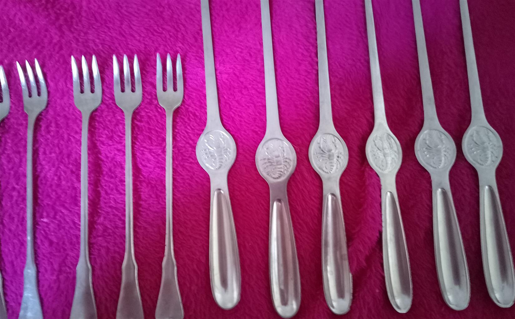 Vintage Mid Century Dansk design Finland designed by JENS QUISTGAARD Flatware