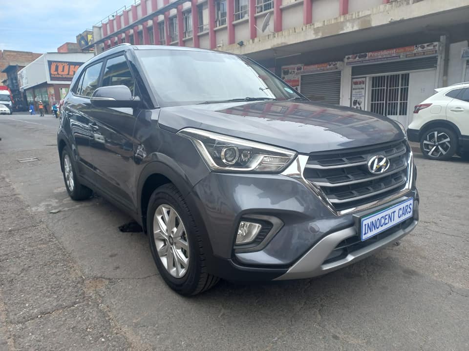 2019 HYUNDAI CRETA 1.6 PETROL, MANUAL TRANSMISSION, GREY COLOUR
