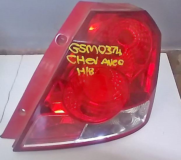 Chev Aveo Hatch Tail lights for sale