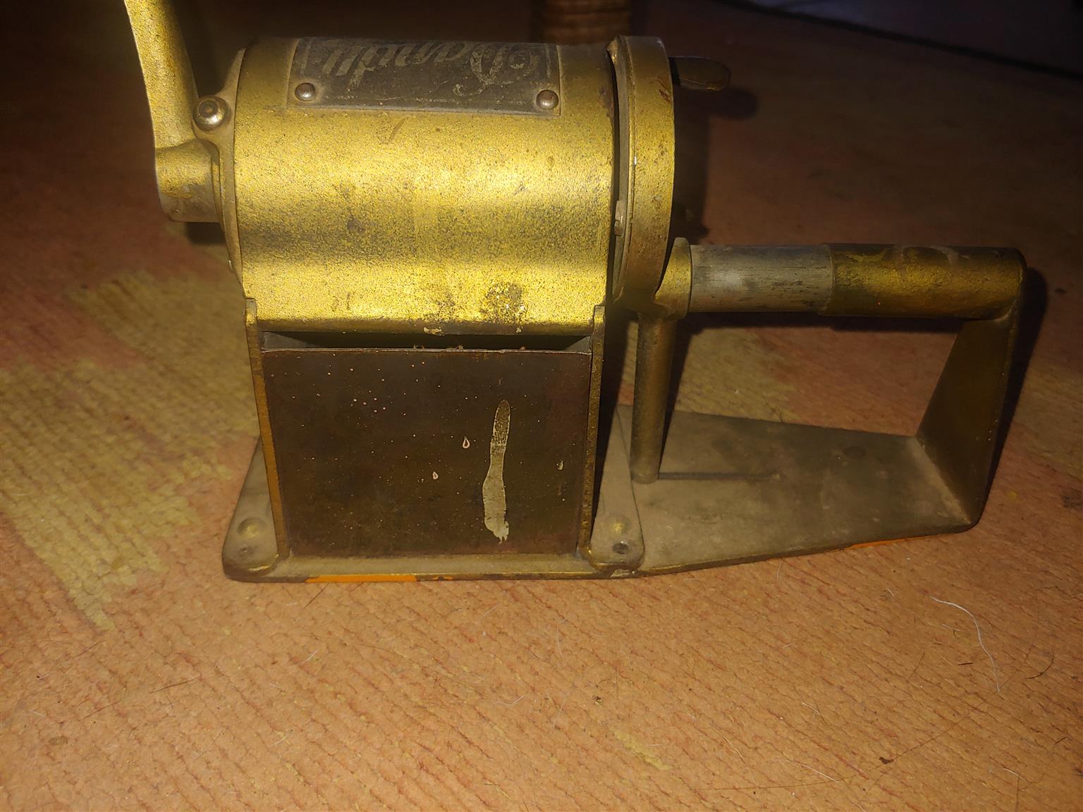 Antique dandy pencil sharpener