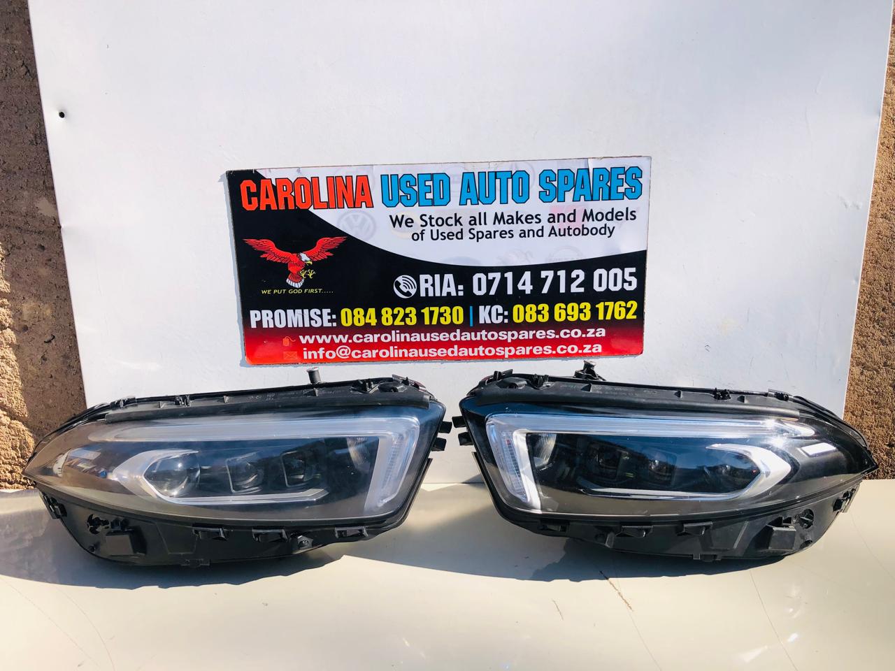 Mercedes Benz W177 left and right side multi-beam LED bi-xenon headlight (18-23) - Private Seller
