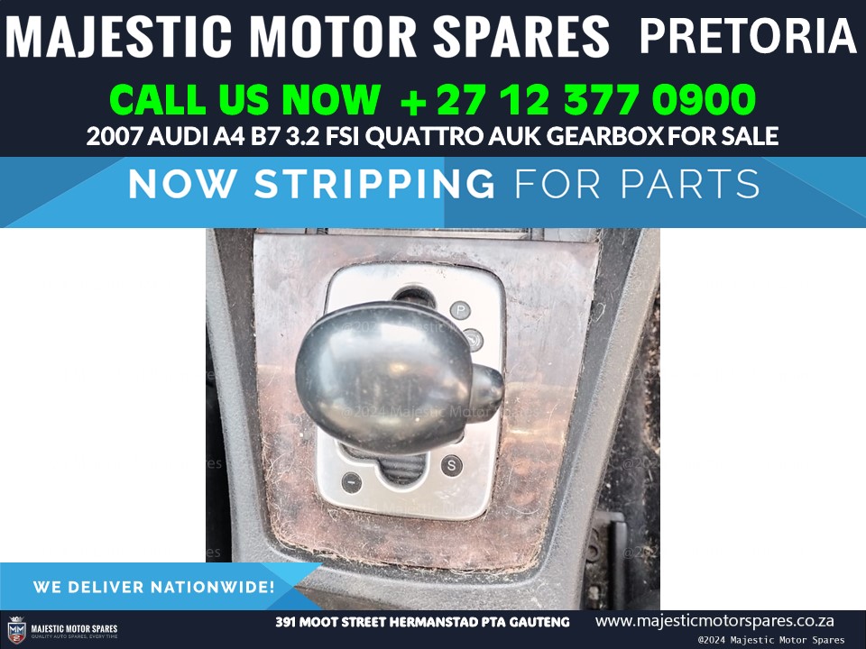 Used Audi A4 B7 3.2 FSI Quattro Gearbox for Sale! - Private Seller Used Audi A4 B7 3.2 FSI Quattro Gearbox for Sale! - Private Seller