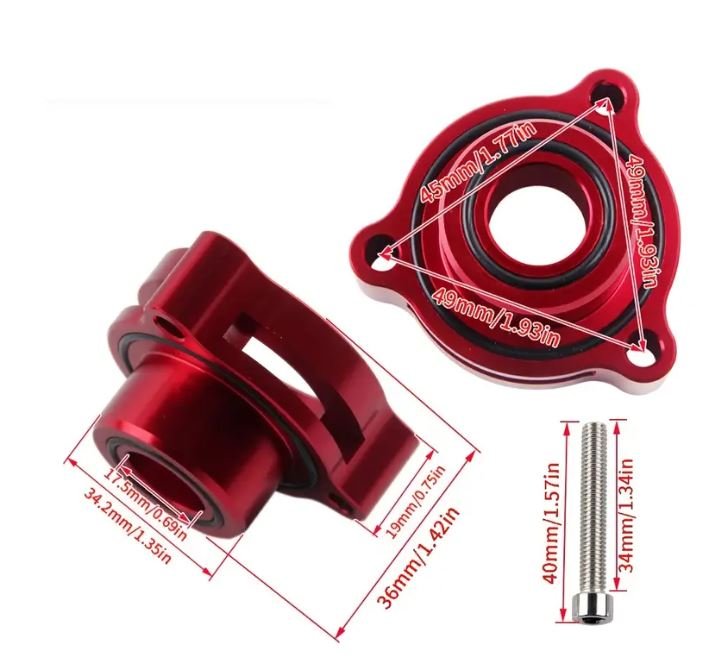 DV (Blow Off Valve) Adapter for 2019-22 for Ford Mustang and ST EcoBoost Turbo - Private Seller DV (Blow Off Valve) Adapter for 2019-22 for Ford Mustang and ST EcoBoost Turbo - Private Seller
