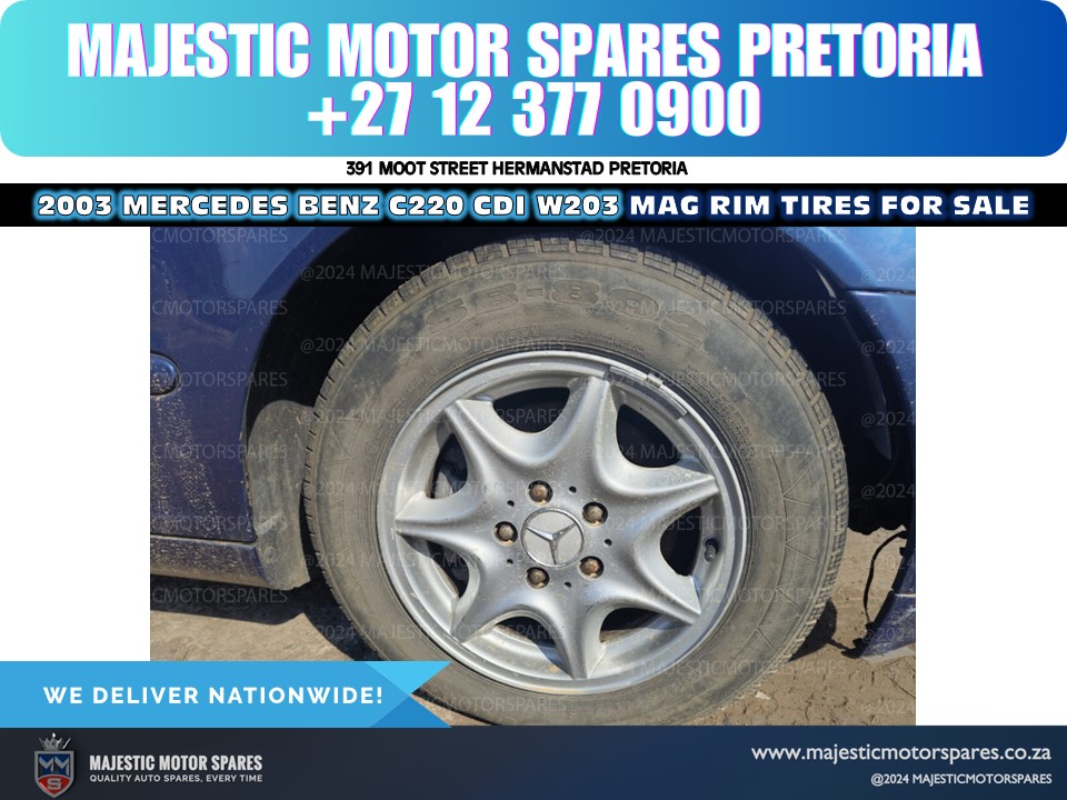 mercedes-benz c220 cdi w203 mag rim tires for sale set mercedes-benz c220 cdi w203 mag rim tires for sale set
