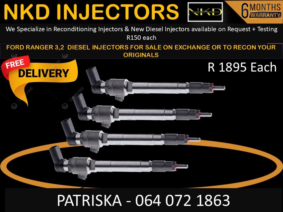 DIESEL INJECTORS FOR FORD RANGER 3.2 FOR SALE - Private Seller DIESEL INJECTORS FOR FORD RANGER 3.2 FOR SALE - Private Seller