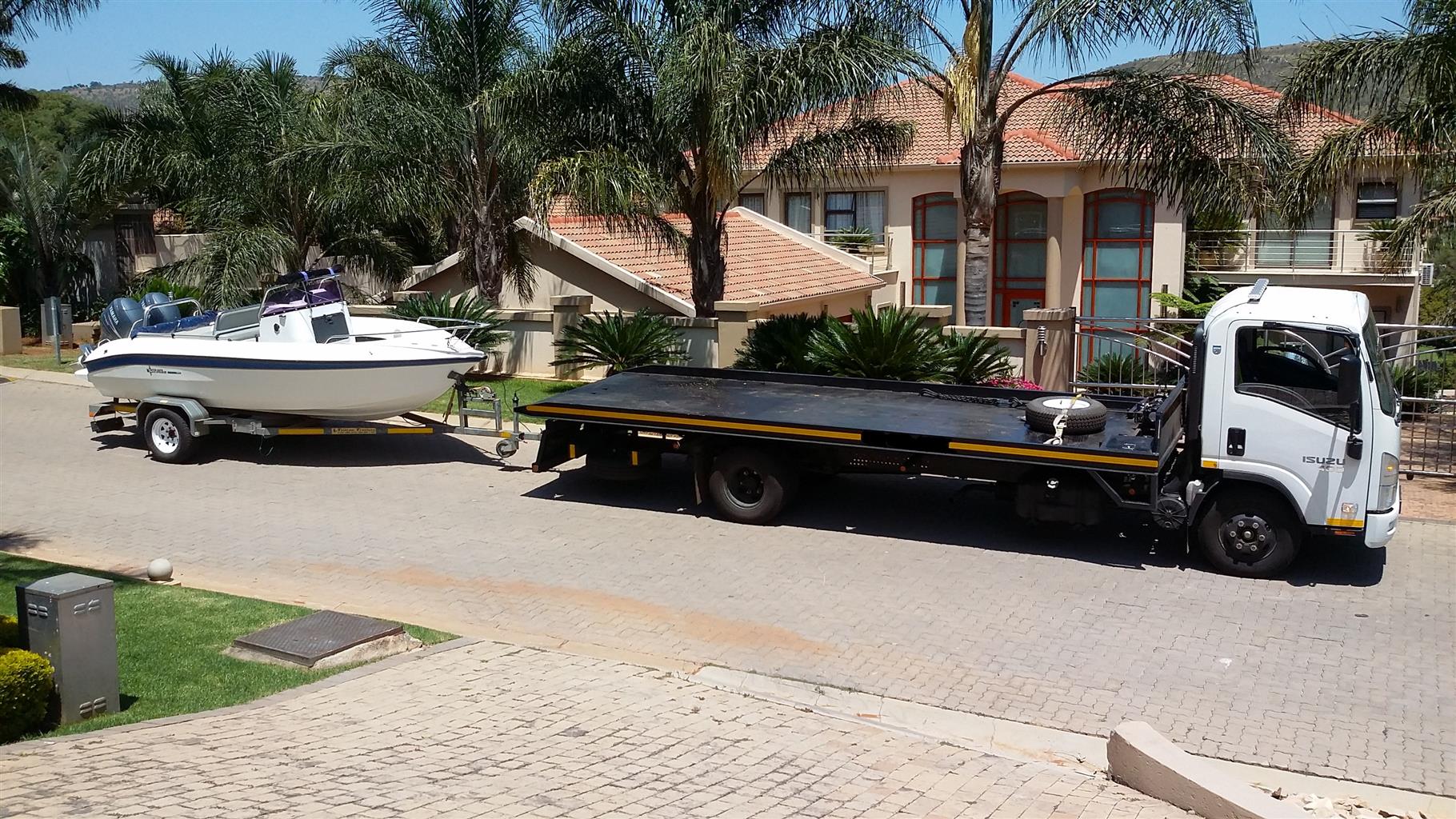 Durban/KZN - Gauteng. Boat Transport.