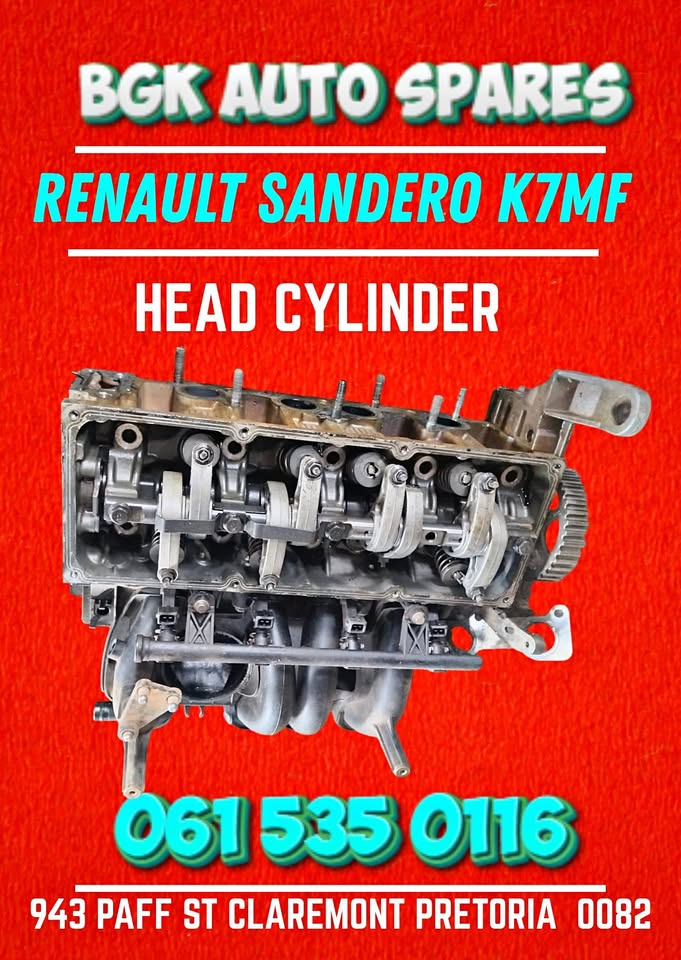 Renault Sandero K7MF head cylinder - Private Seller Renault Sandero K7MF head cylinder - Private Seller