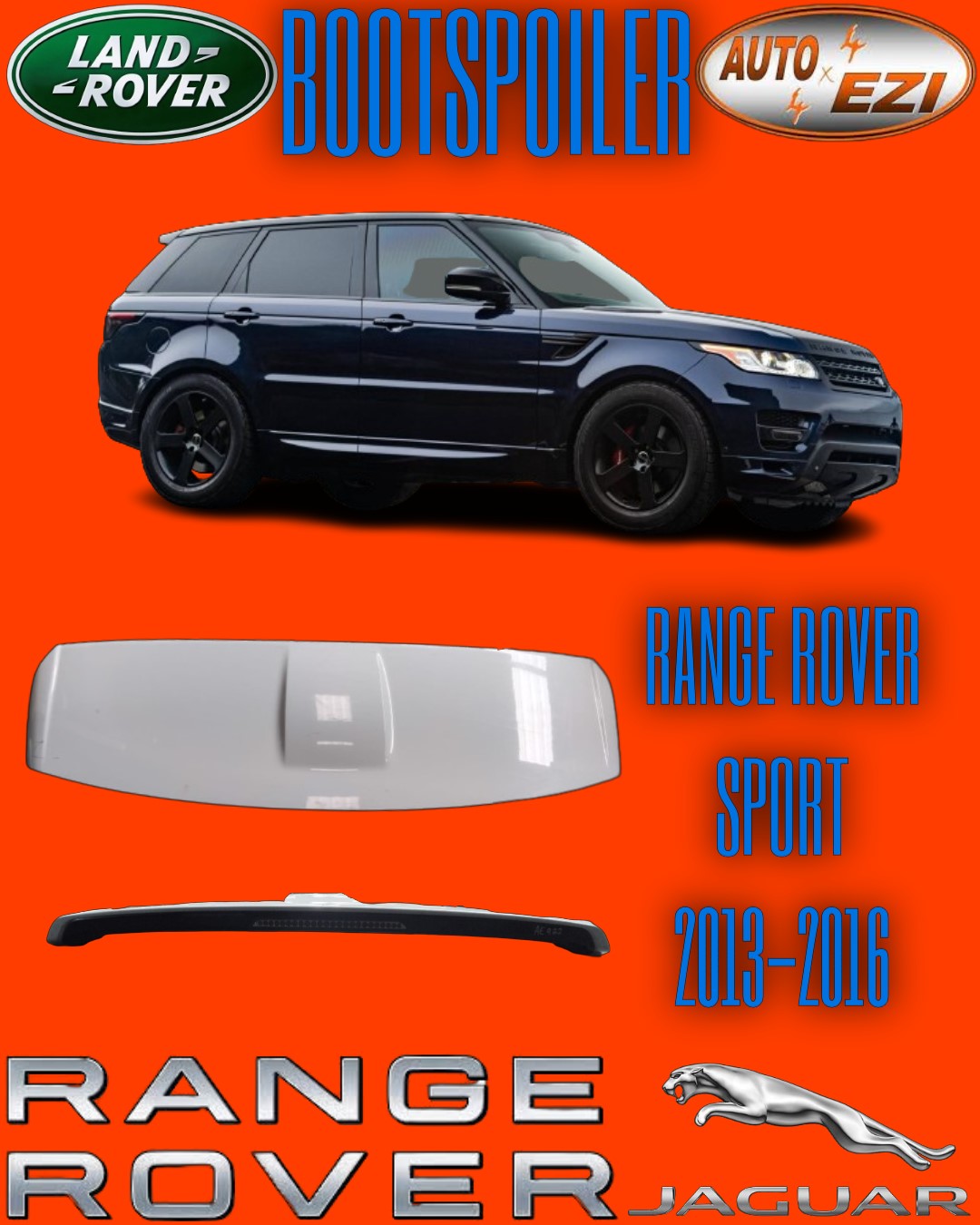 RANGE ROVER SPORT 2013-2016 SECONDHAND ORIGINAL BOOTSPOILER FOR SALE - Private Seller RANGE ROVER SPORT 2013-2016 SECONDHAND ORIGINAL BOOTSPOILER FOR SALE - Private Seller