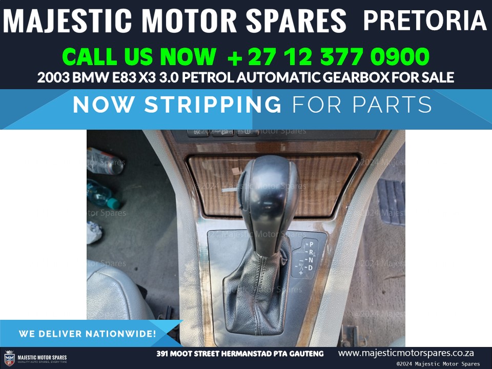 Used Automatic Gearbox for 2003 BMW E83 X3 for Sale! - Private Seller Used Automatic Gearbox for 2003 BMW E83 X3 for Sale! - Private Seller