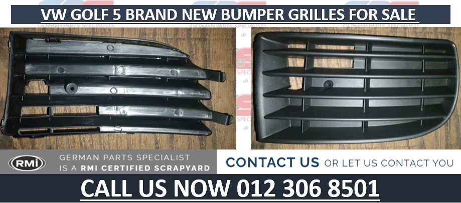 VW GOLF 5 BRAND NEW BUMPER GRILLES FOR SALE - Private Seller VW GOLF 5 BRAND NEW BUMPER GRILLES FOR SALE - Private Seller