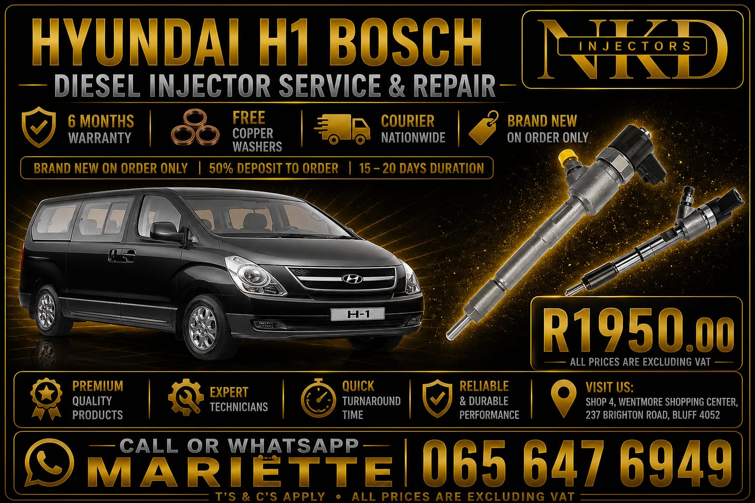 Prices are exclusive of VAT Bosch H1 Hyundai - Private Seller Prices are exclusive of VAT Bosch H1 Hyundai - Private Seller