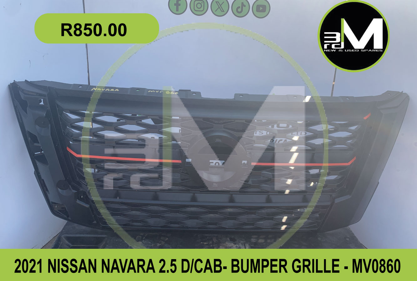 BUMPER GRILLE - NISSAN NAVARA 2.5 D23 - Private Seller BUMPER GRILLE - NISSAN NAVARA 2.5 D23 - Private Seller