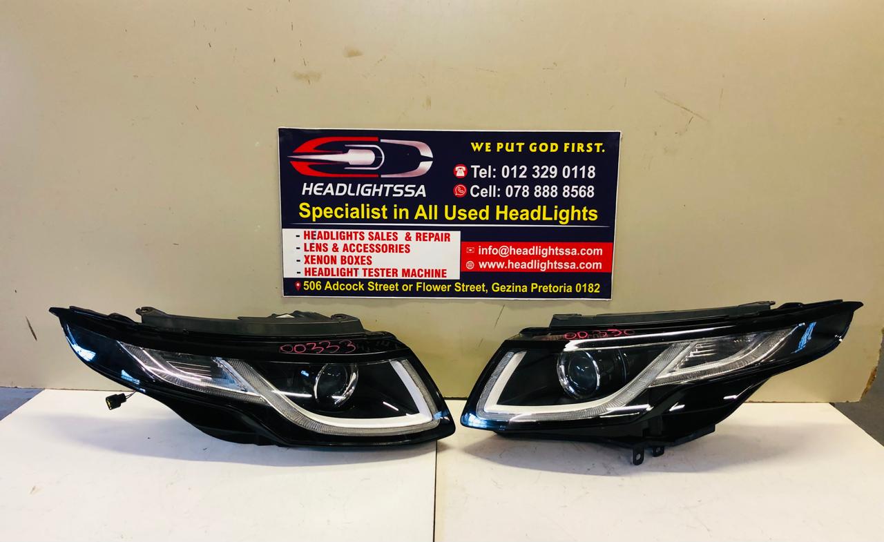 Range Rover Evoque L538 facelift left and right side xenon headlights - Private Seller