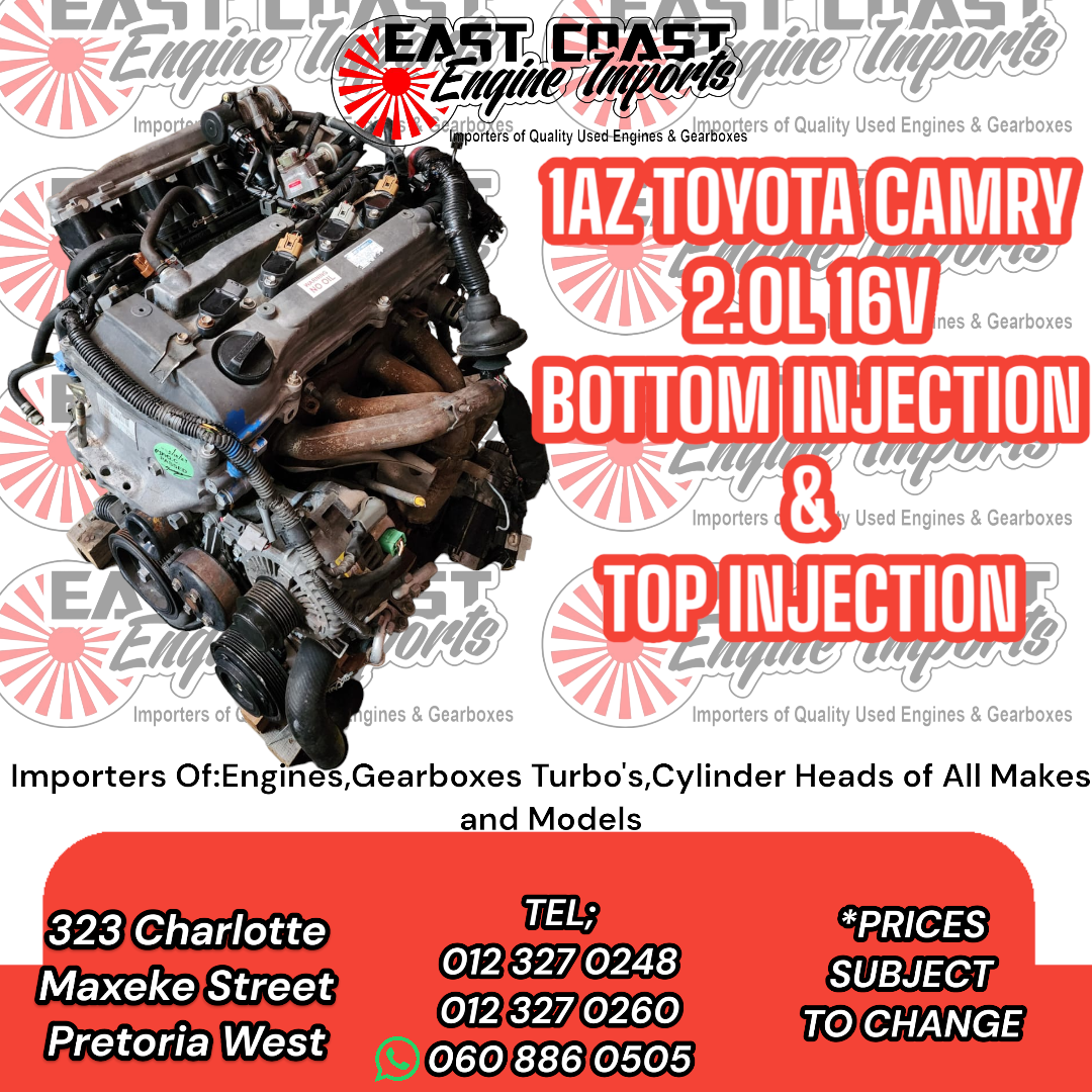 1AZ TOYOTA CAMRY 2.0 16V BOTTOM & TOP INJECTION - Private Seller