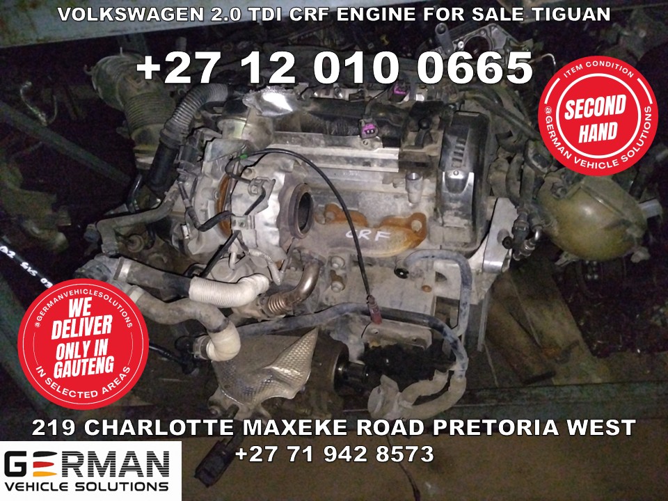 Volkswagen 2.0 tdi CRF engine for sale - Private Seller