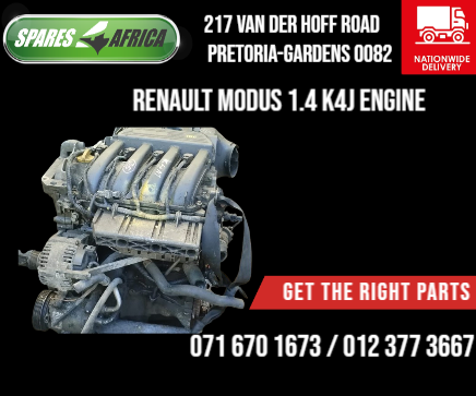 RENAULT MODUS 1.4 K4J ENGINE FOR SALE - Private Seller RENAULT MODUS 1.4 K4J ENGINE FOR SALE - Private Seller