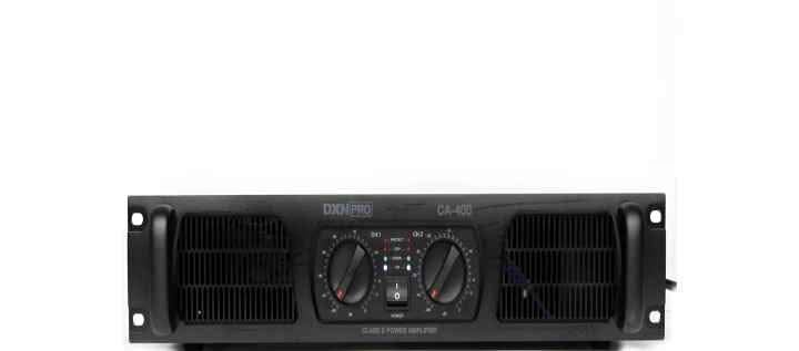 DXNPRO CA-400 POWER AMPLIFIER DXNPRO CA-400 POWER AMPLIFIER
