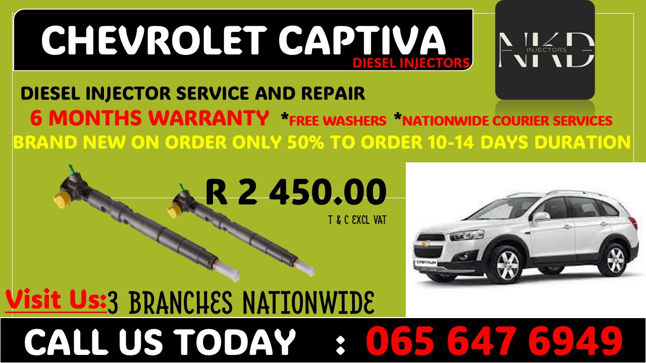 CHEVROLET CAPTIVA DIESEL INJECTORS - Private Seller CHEVROLET CAPTIVA DIESEL INJECTORS - Private Seller