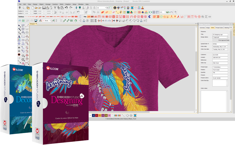 wilcom embroidery studio designing software