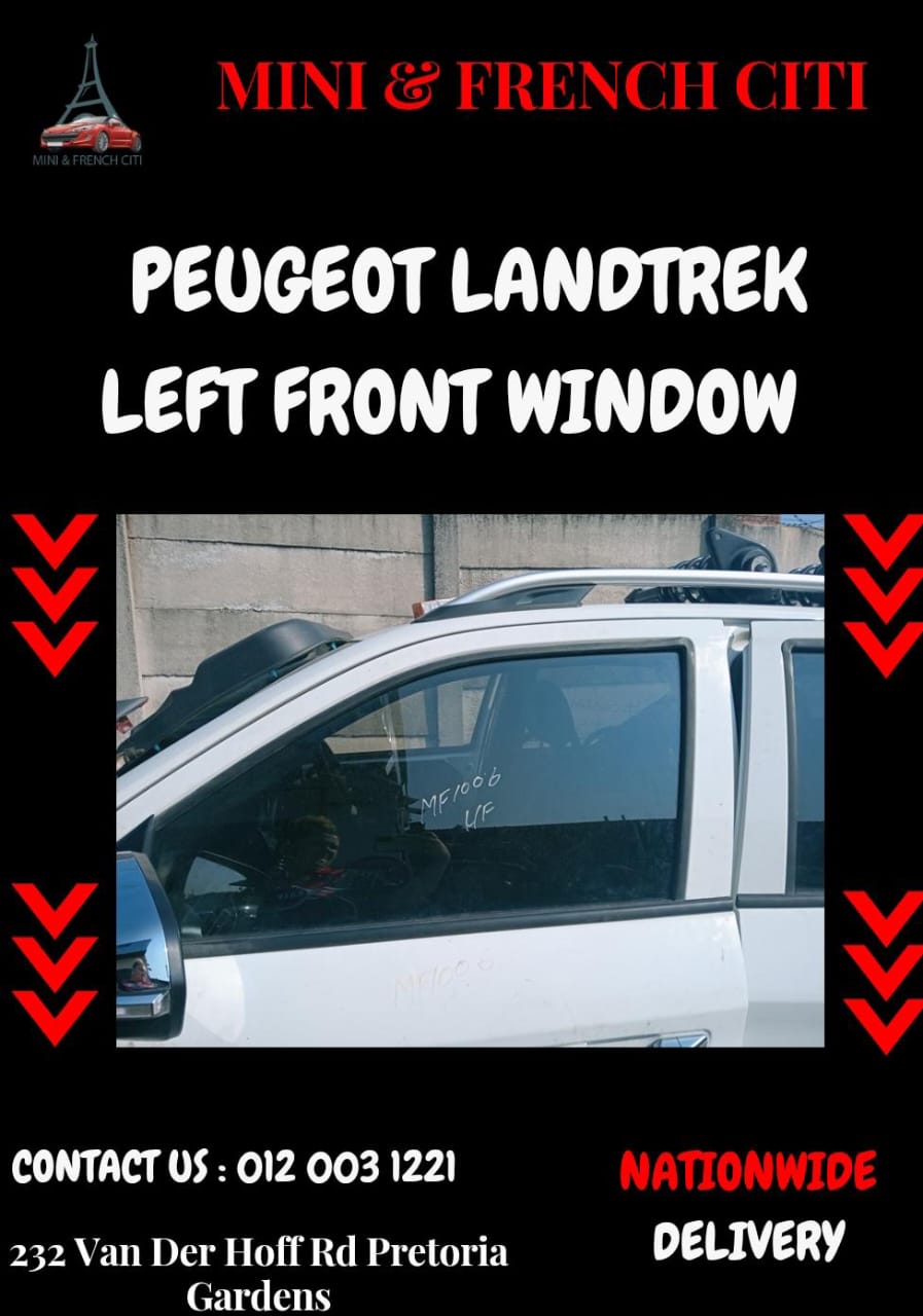 Peugeot Landtrek Left Front Window for Sale - Private Seller