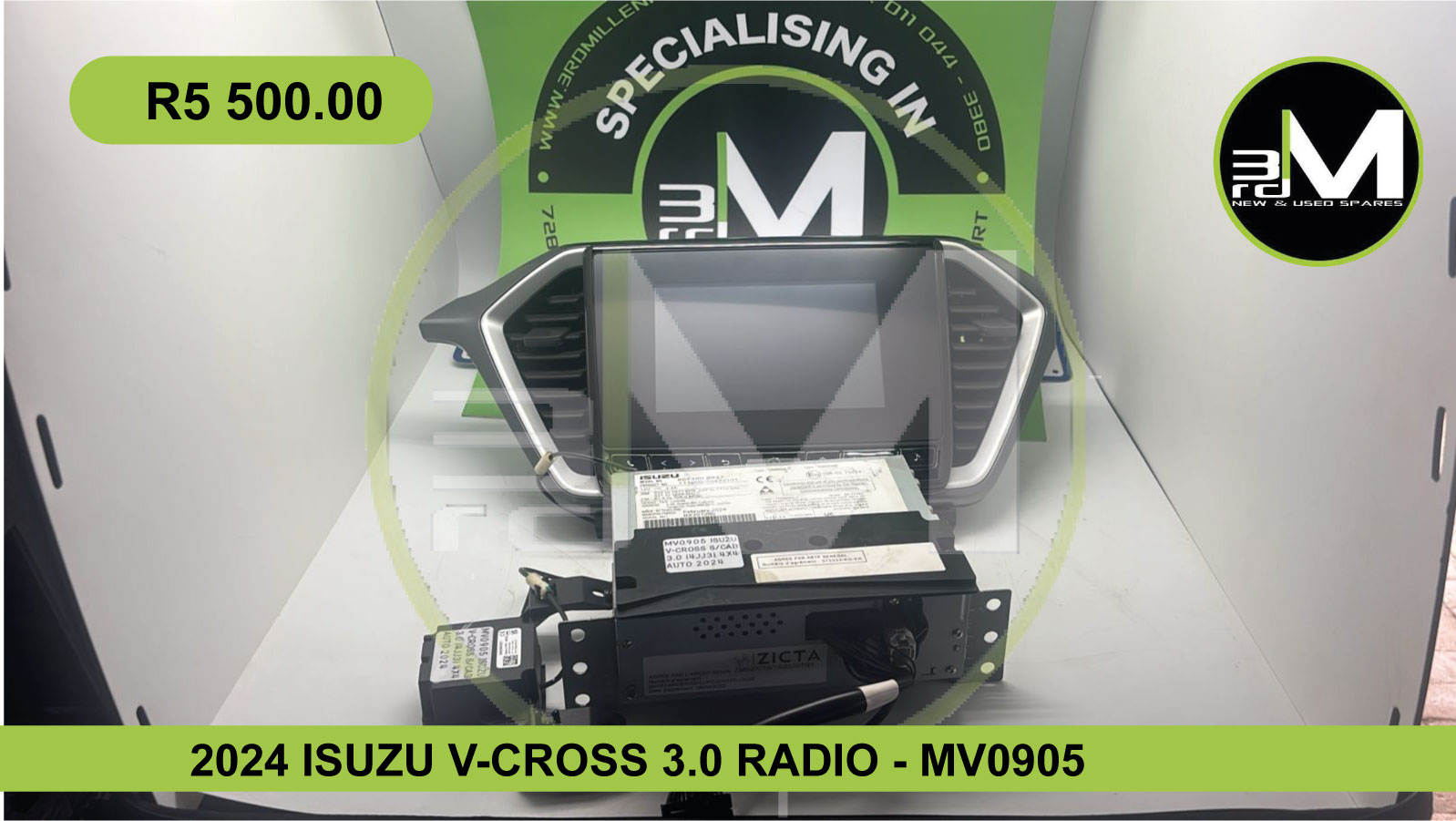 2024 ISUZU V-CROSS 3.0 RADIO - MV0905 - Private Seller 2024 ISUZU V-CROSS 3.0 RADIO - MV0905 - Private Seller