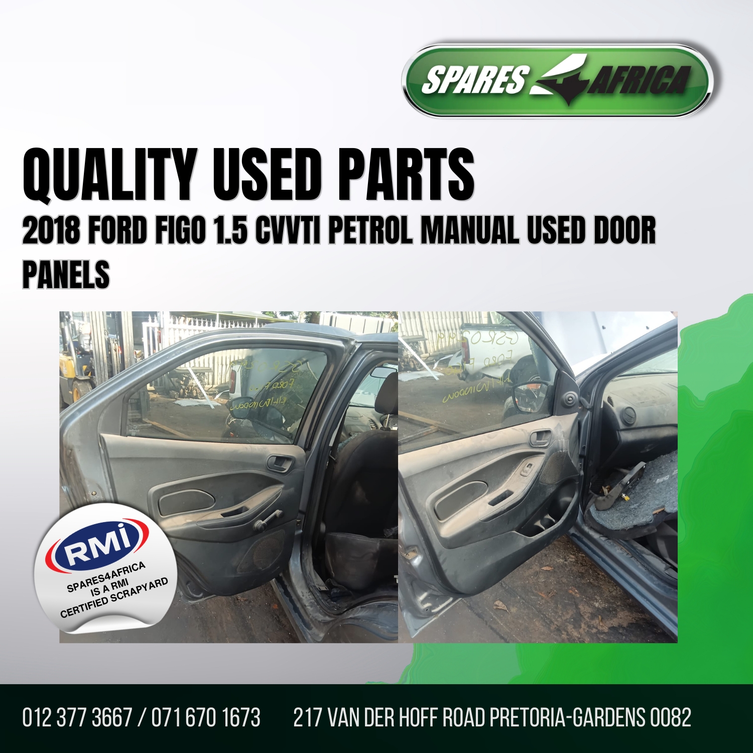 2018 FORD FIGO 1.5 CVVTI PETROL MANUAL – FOR STRIPPING - Private Seller 2018 FORD FIGO 1.5 CVVTI PETROL MANUAL – FOR STRIPPING - Private Seller