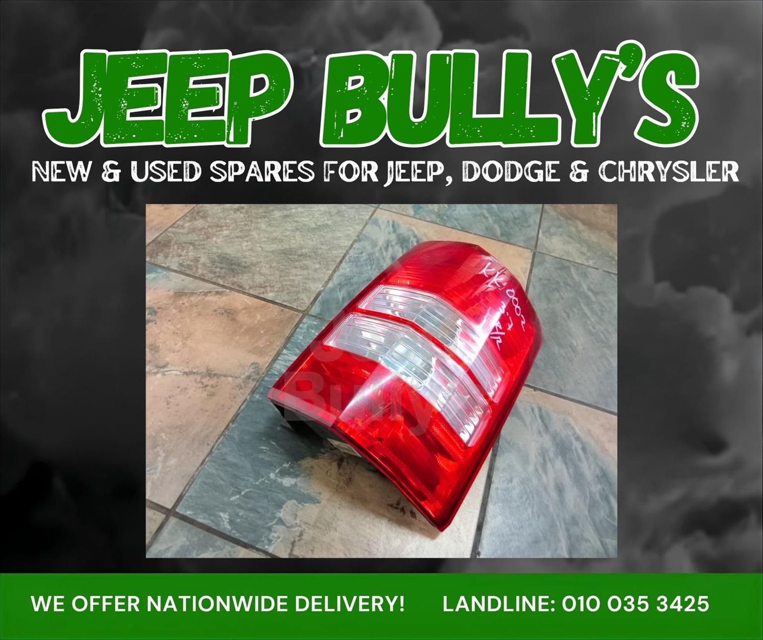 3.7 Jeep Cherokee KK Right Rear Taillight For Sale. - Private Seller 3.7 Jeep Cherokee KK Right Rear Taillight For Sale. - Private Seller